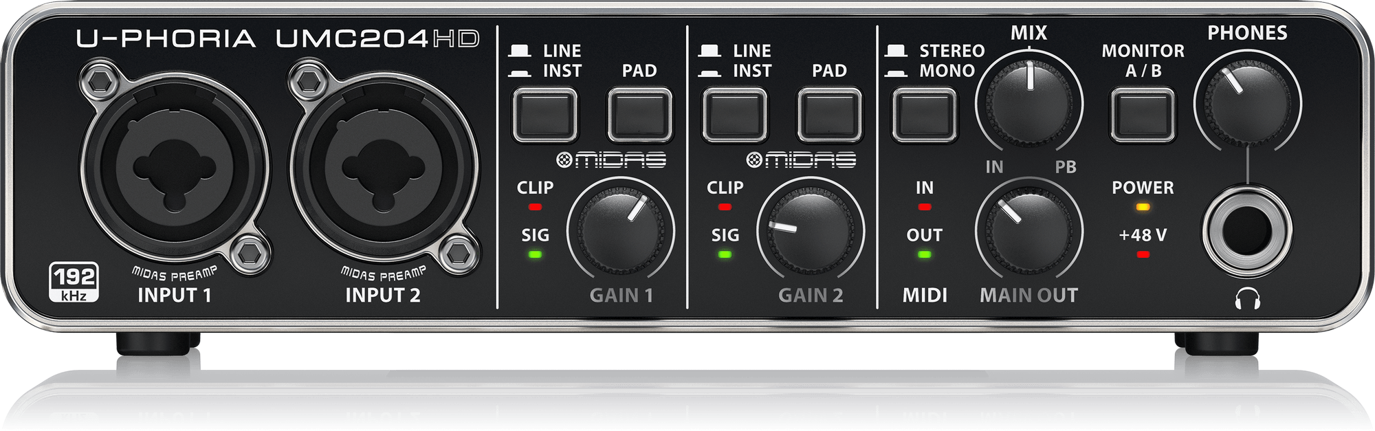 Behringer U-Phoria UMC204HD